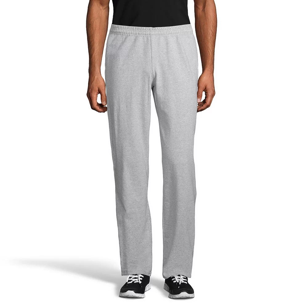Men's Hanes® ComfortSoft Jersey Pocket Pajama Pants - Image 4