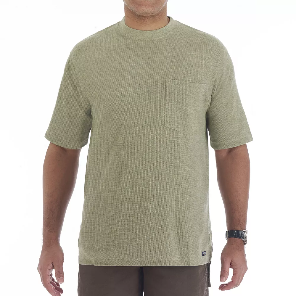 Men's Smith's Workwear Mini-Thermal Crewneck Tee - Image 3
