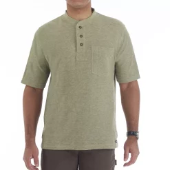 Men's Smith's Workwear Mini-Thermal Henley