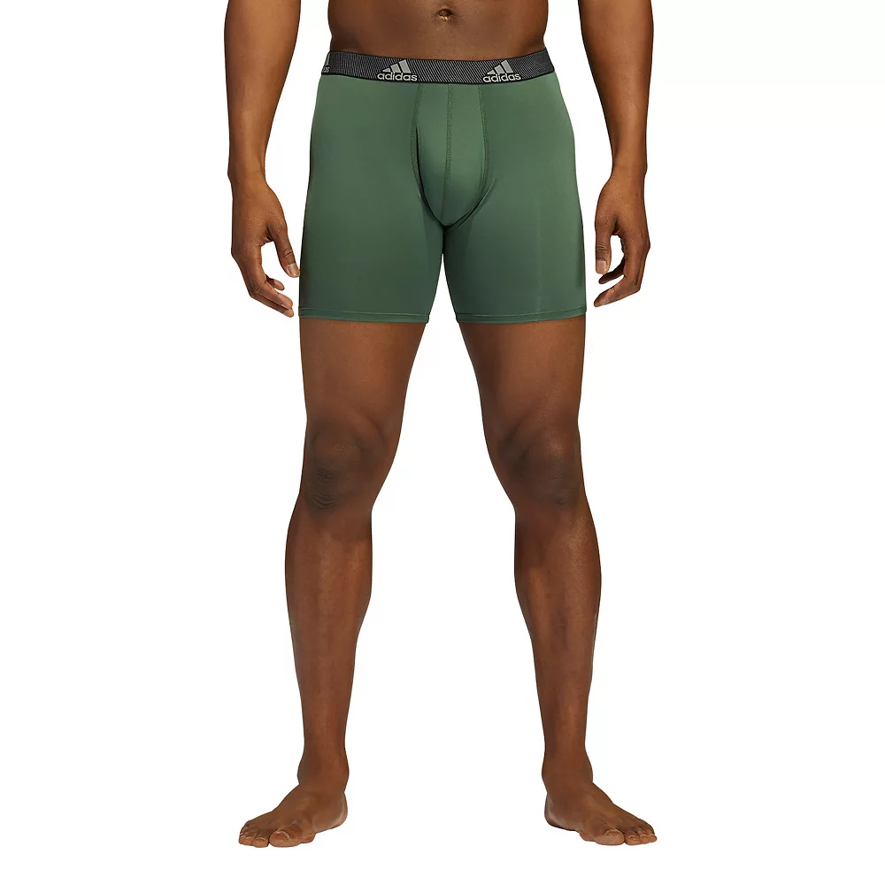 Men's adidas Performance 3-Pack Long Boxer Briefs - Image 11