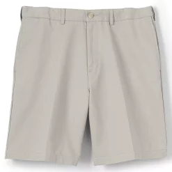 Men's Lands' End Comfort-Waist Classic-Fit 9-inch No-Iron Chino Shorts