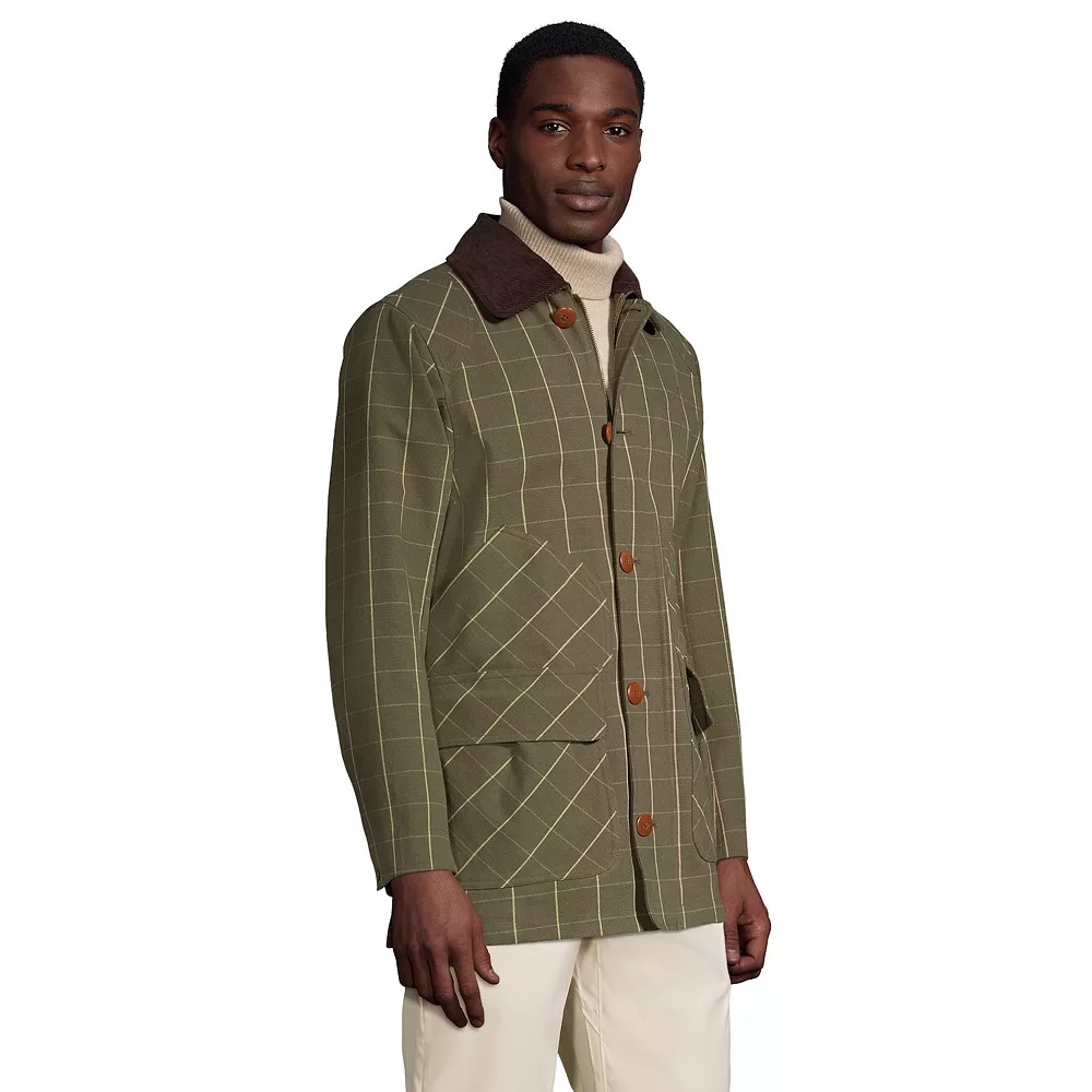 Men's Lands' End Tall Barn Coat - Image 4