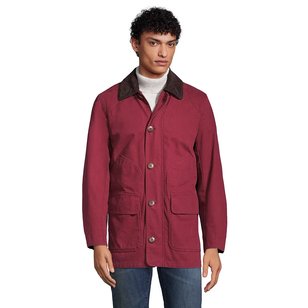 Men's Lands' End Tall Barn Coat - Image 2