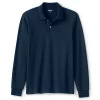 Men's Lands' End Comfort-First Solid Mesh Polo