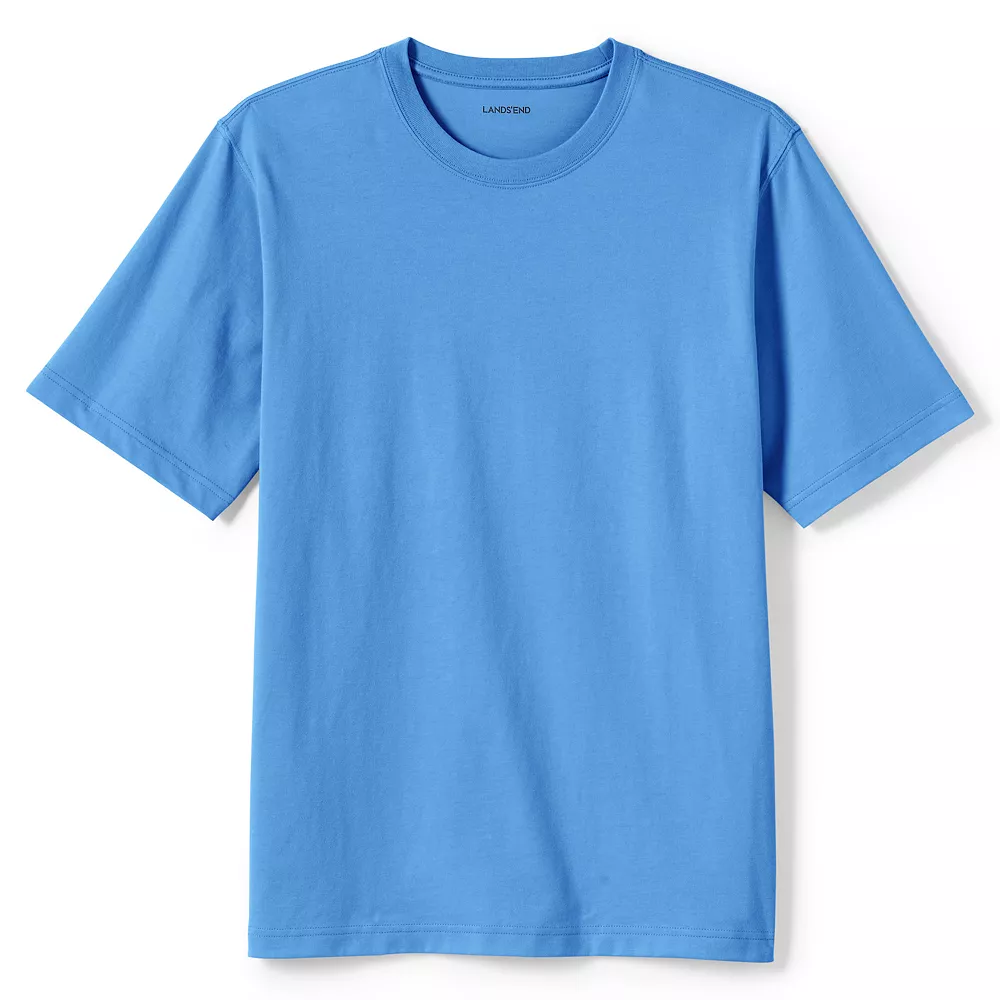 Men's Lands' End Super-T Short Sleeve T-Shirt - Image 9