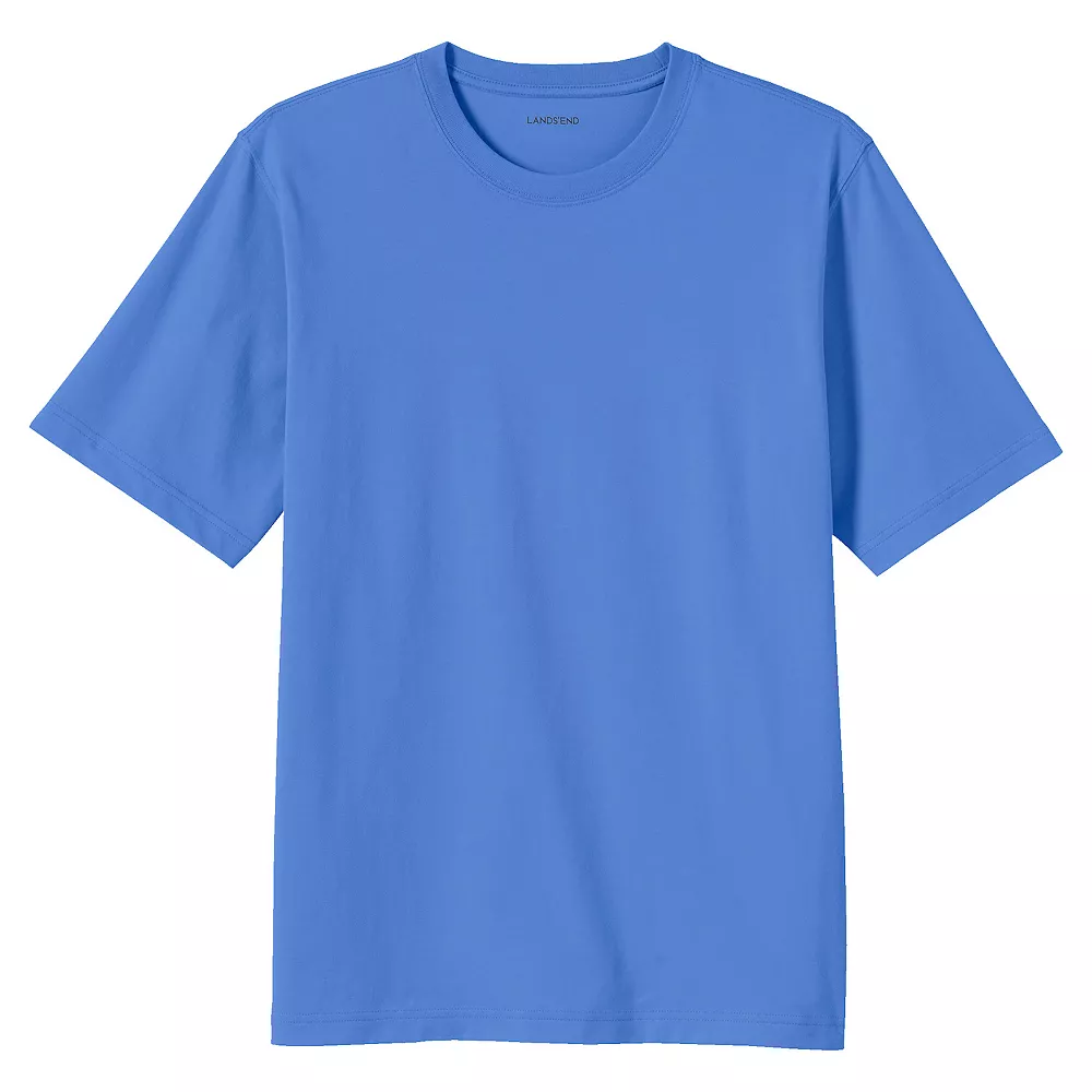 Men's Lands' End Super-T Short Sleeve T-Shirt - Image 5