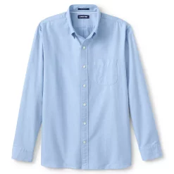 Big & Tall Lands' End Sail Rigger Oxford Button-Down Shirt