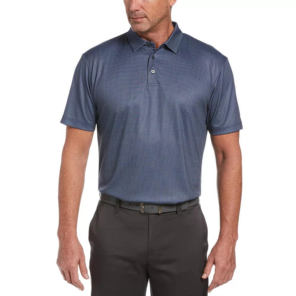 Men's Grand Slam Mini-Houndstooth Polo - Image 3