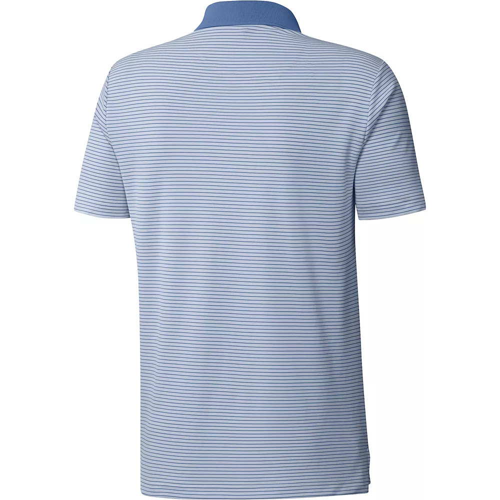 Big & Tall adidas Striped Performance Golf Polo - Image 4