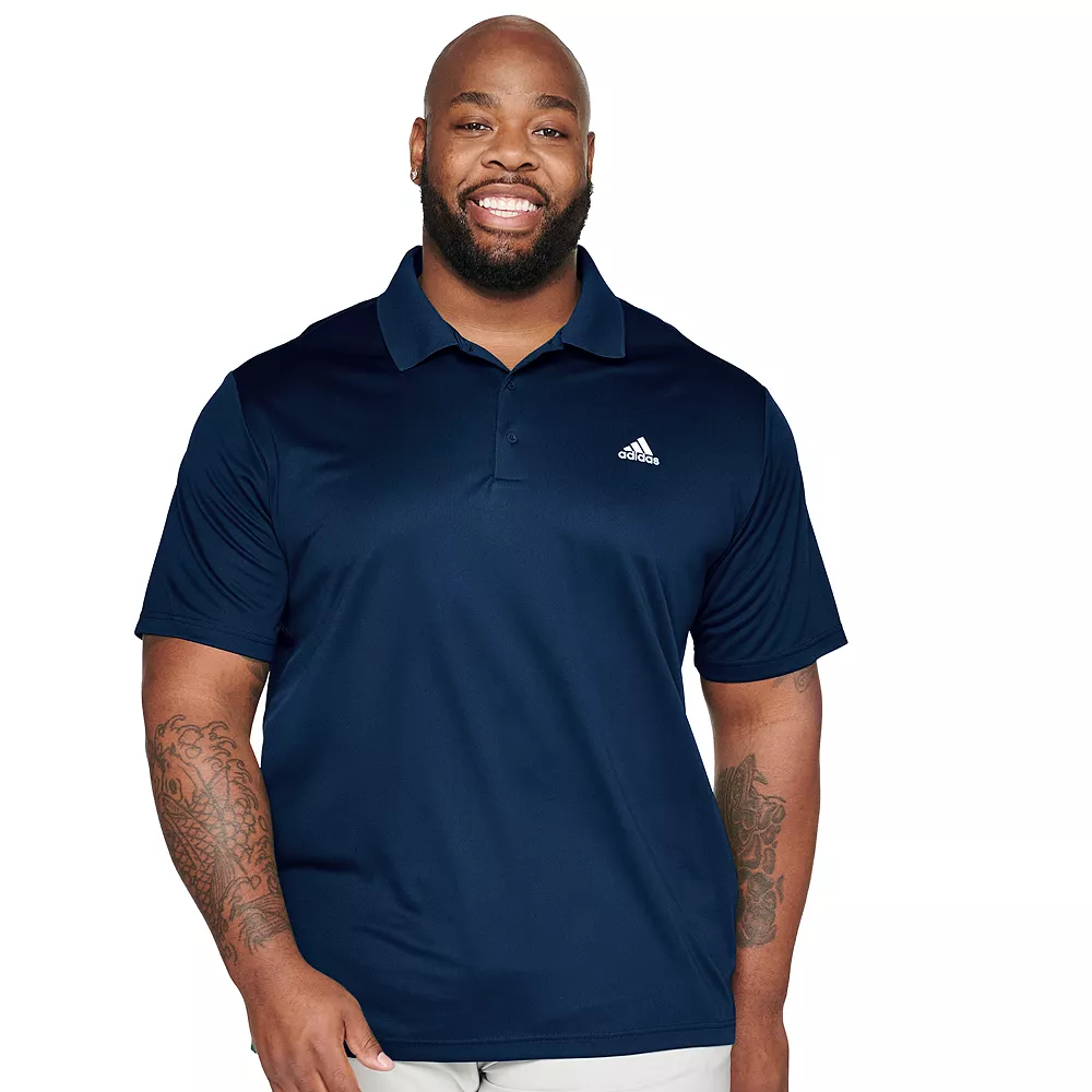Big & Tall adidas climalite Performance Golf Polo - Image 4