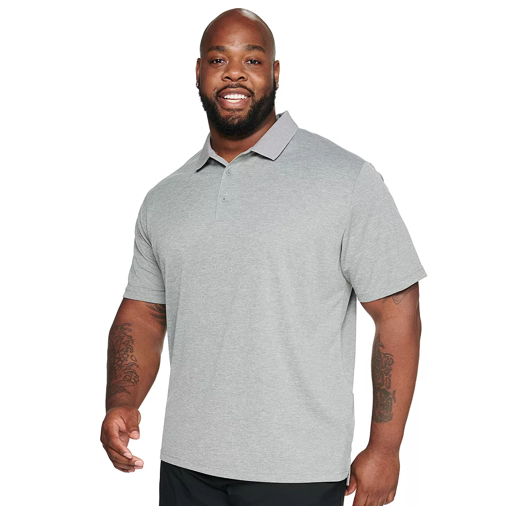 Big & Tall adidas climalite Performance Golf Polo - Image 10