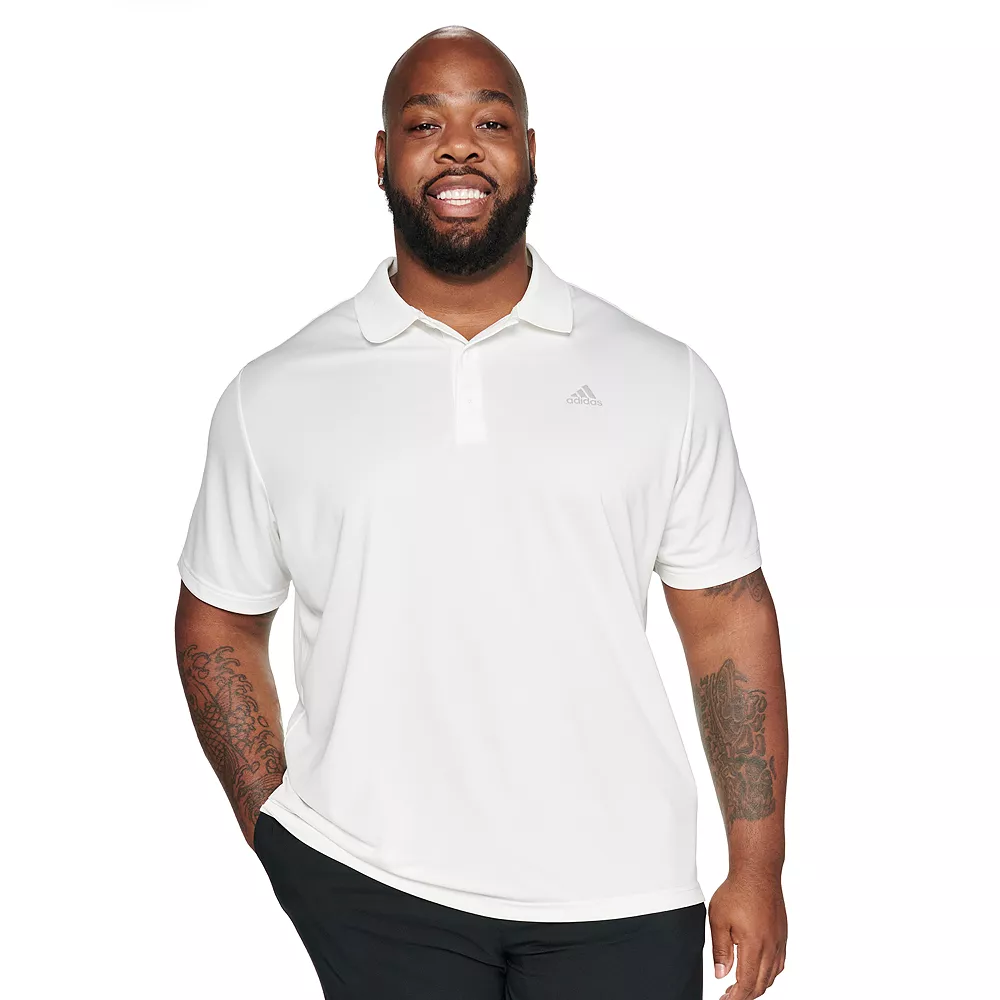 Big & Tall adidas climalite Performance Golf Polo - Image 11