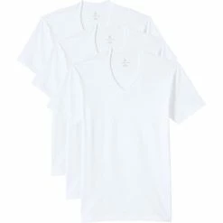 Men's Lands' End 3-Pack V-Neck Undershirts
