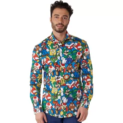Men's OppoSuits Character Button-Down Shirt