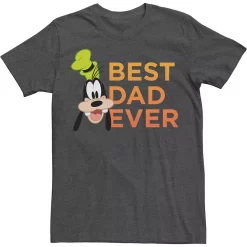 Big & Tall Disney Mickey And Friends Father's Day Goofy Best Dad Ever Tee