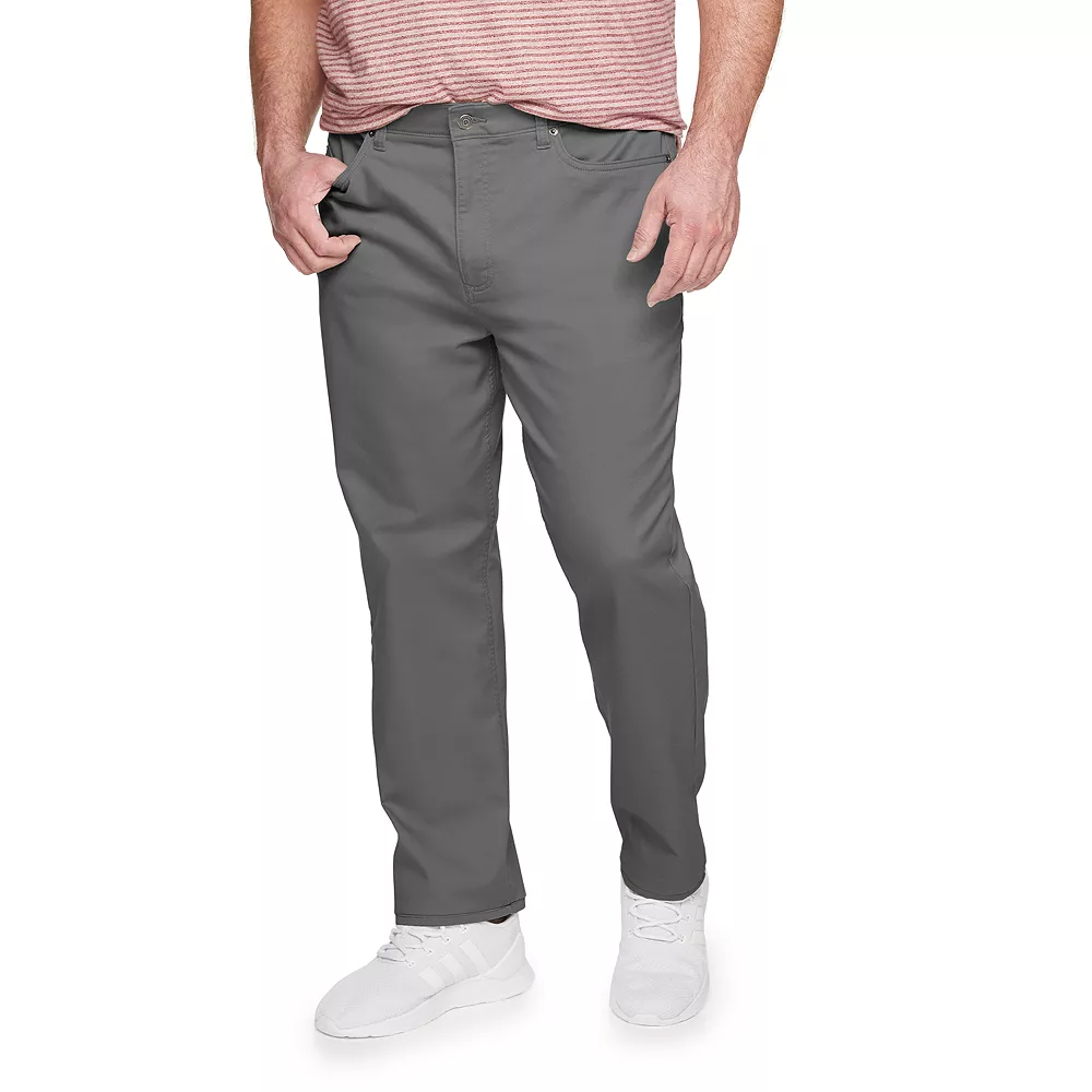 Men’s Big & Tall Sonoma Goods For Life® Regular-Fit 5-Pocket Everyday Pants - Image 3