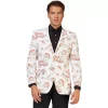 Men's OppoSuits Hohoholly Vintage Christmas Blazer