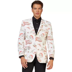 Men's OppoSuits Hohoholly Vintage Christmas Blazer