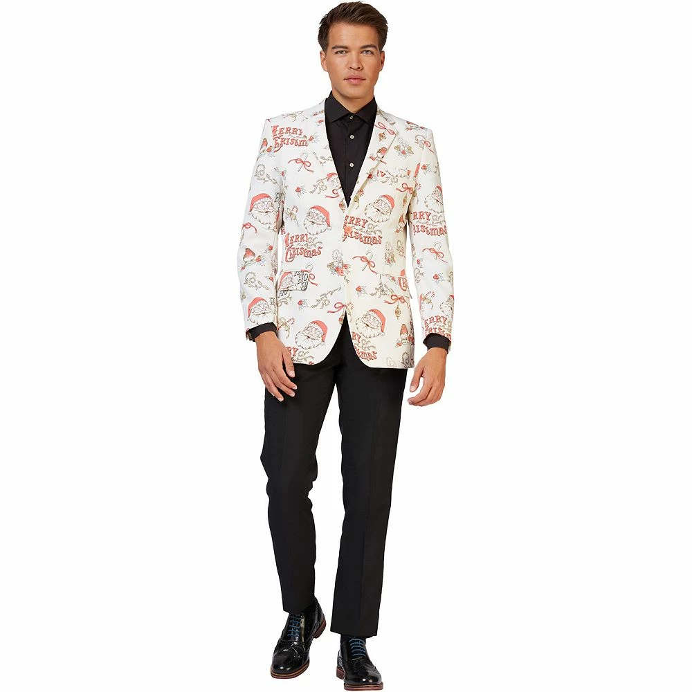 Men's OppoSuits Hohoholly Vintage Christmas Blazer - Image 3