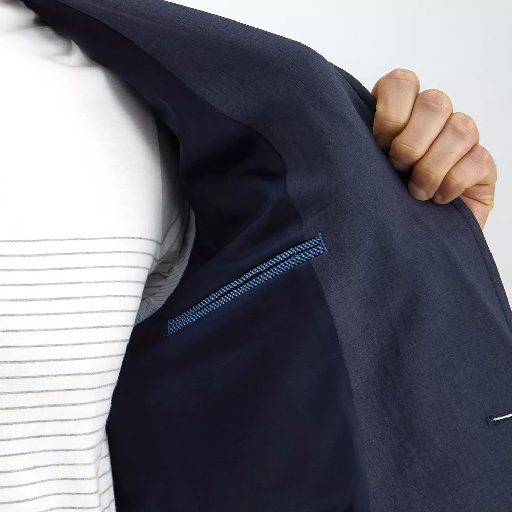 Men's Haggar® Smart Wash™ Tailored-Fit Performance Tech Blazer - Image 6