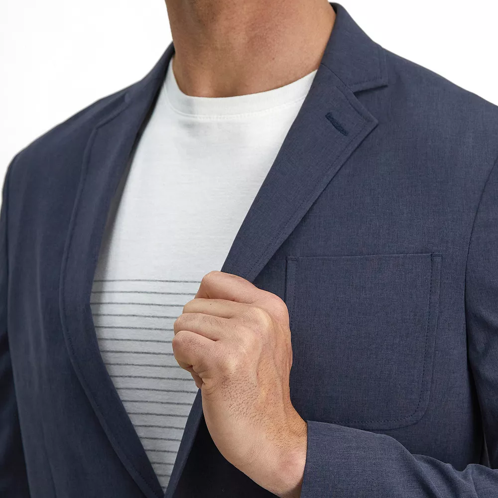 Men's Haggar® Smart Wash™ Tailored-Fit Performance Tech Blazer - Image 7