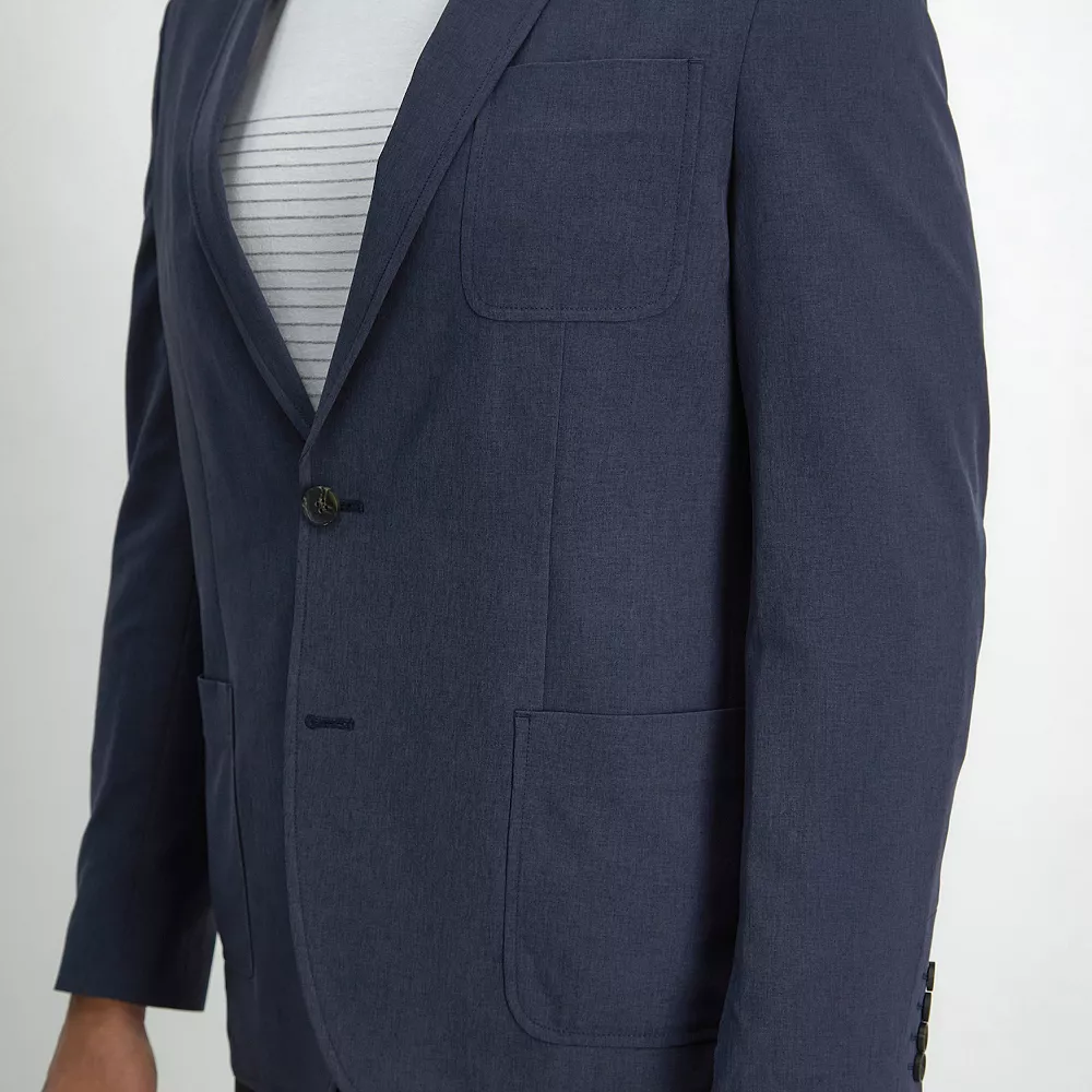 Men's Haggar® Smart Wash™ Tailored-Fit Performance Tech Blazer - Image 8