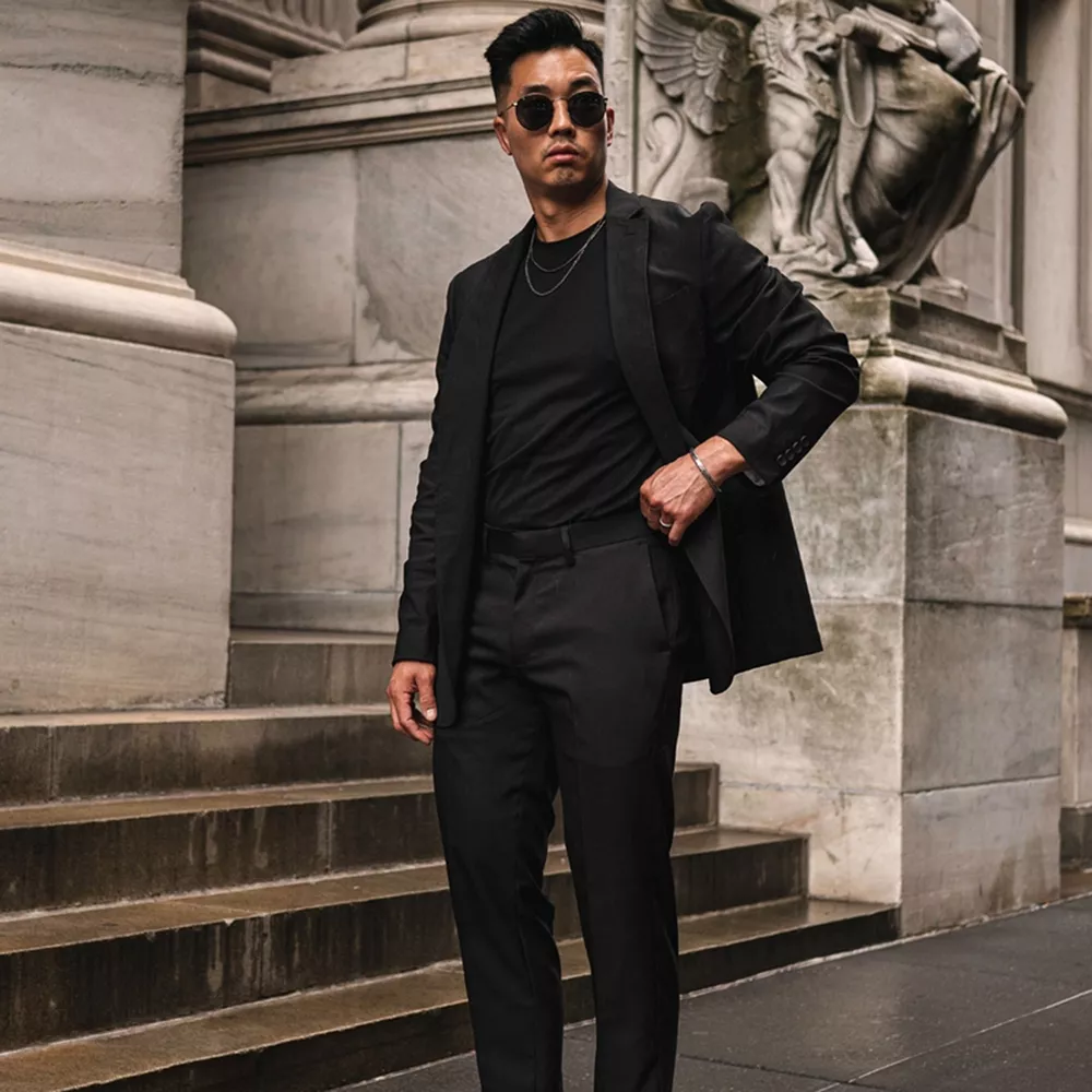 Men's Haggar® Smart Wash™ Tailored-Fit Performance Tech Blazer - Image 9