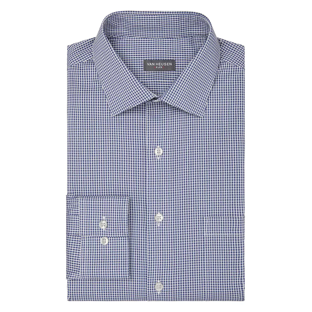 Men's Van Heusen Ultra Wrinkle-Free Slim-Fit Dress Shirt - Image 8