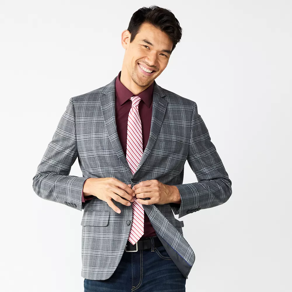 Men's Apt. 9® Premier Flex Slim-Fit Essential Sport Coat - Image 4
