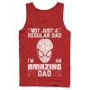 Men's Marvel Spider-Man Father's Day Not Regular Tank