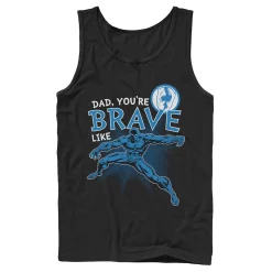 Men's Marvel Black Panther Brave Dad Father's Day Tank