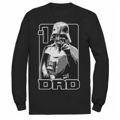 Men's Star Wars Darth Vader Number One Dad Father's Day Tee