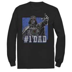 Men's Star Wars Darth Vader Number One Dad Father's Day Tee