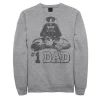 Men's Star Wars Vader #1 Dad Vintage Father's Day Sweatshirt