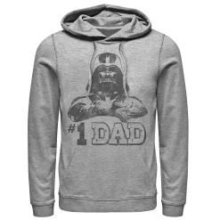 Men's Star Wars Darth Vader #1 Dad Vintage Father's Day Hoodie