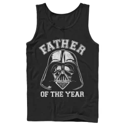 Men's Star Wars Vader Father Of The Year Helmet Tank