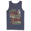 Men's Star Wars Dad You Are Strong Like A Jedi Tank