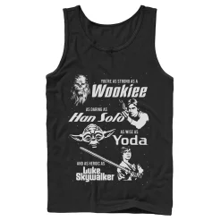 Men's Star Wars Strong Daring Wise Father's Day Tank