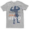 Men's Disney Hercules Zero To Hero Silhouette Tee