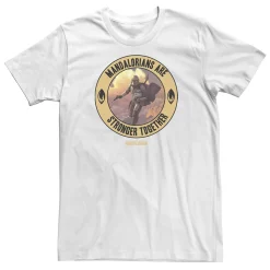 Big & Tall Star Wars: The Mandalorian Mandalorians Stronger Together Tee