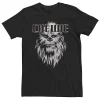 Big & Tall Star Wars Chewie Neon Logo Tee