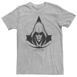 Big & Tall Assassin's Creed Hooded Face Logo Tee