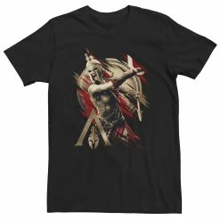 Big & Tall Assassin's Creed Odyssey Kassandra Paint Swipe Portrait Tee