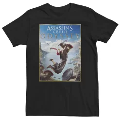 Big & Tall Assassin's Creed Odyssey Action Portrait Poster Tee