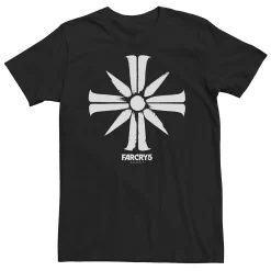 Big & Tall Far Cry 5 Cross Camp White Logo Tee