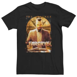 Big & Tall Far Cry 5 The Father Distressed Portrait Tee