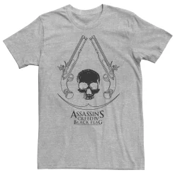 Big & Tall Assassin's Creed Black Flag Revolver Logo Tee