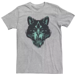 Big & Tall Assassin's Creed: Valhalla Wolf Fill Tee