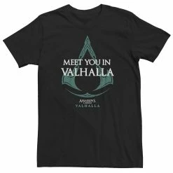 Big & Tall Assassin's Creed: Valhalla Meet You In Valhalla Tee