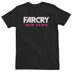 Big & Tall Far Cry New Dawn Text Logo Tee